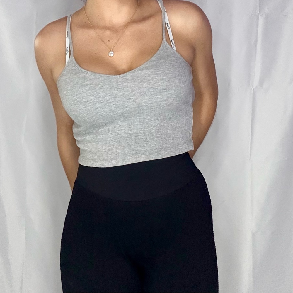 Brandy Melville Gray Women's Tank Top